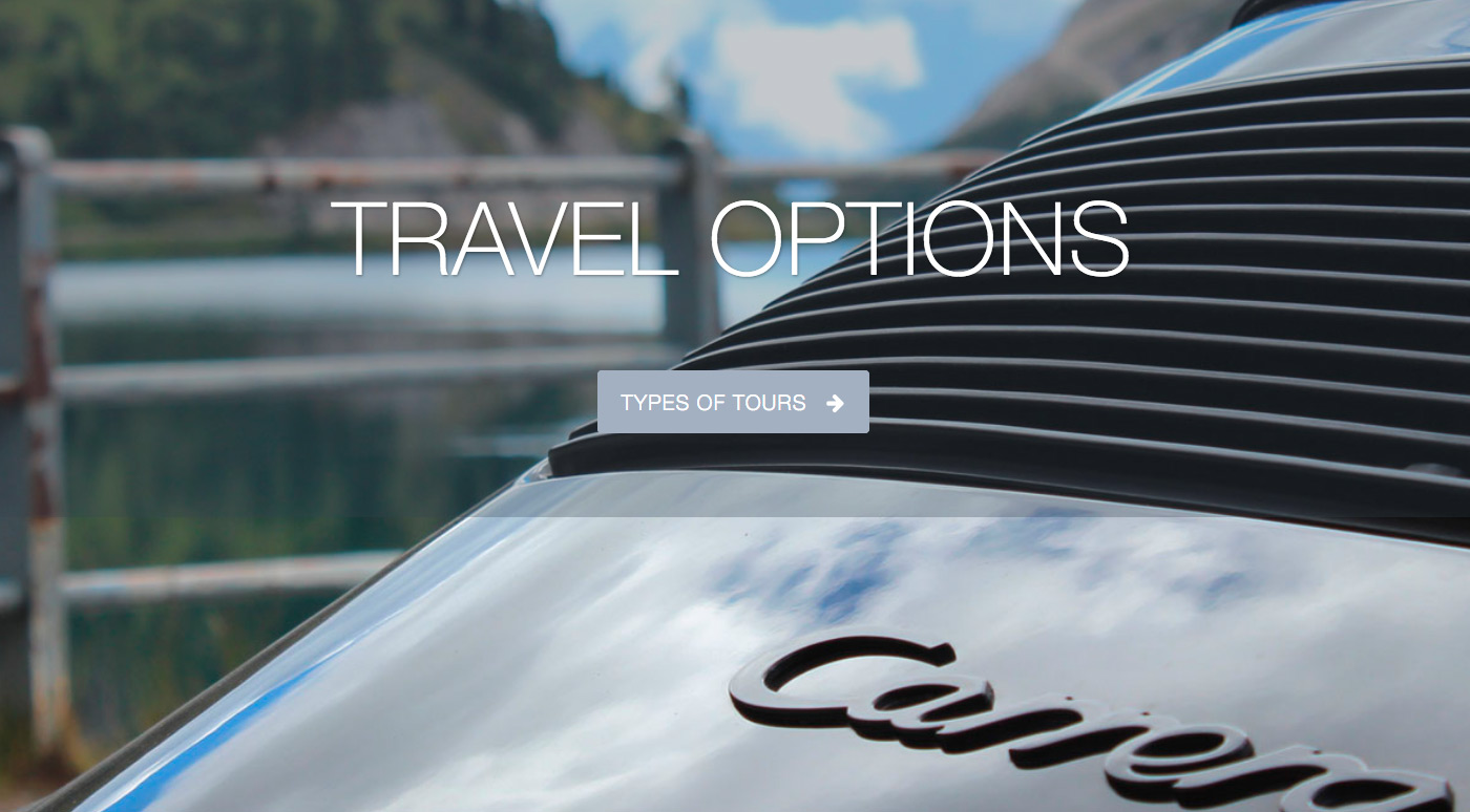 Webdesign Passo Tourismo - Travel Options