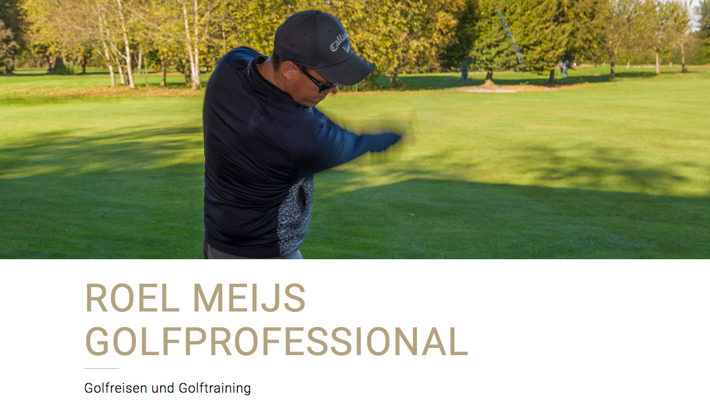 Roel Meijs Golfprofessional